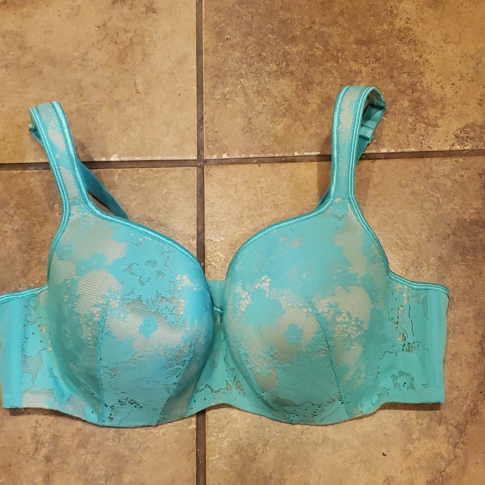 Cacique lace underwire bra size 44c euc